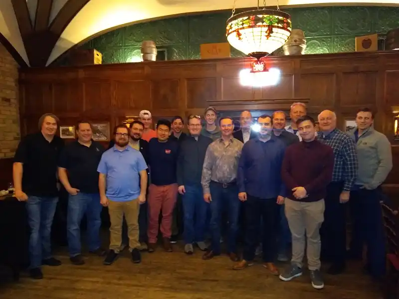 Chapter brothers after the 2020 North Central Province Conference